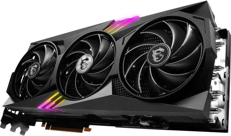 إم اس أي Gaming GeForce RTX 4090, 24GB GDRR6X, 384-Bit, Boost Clock: 2595 MHz, HDMI/DP Nvlink Tri-Frozr 3 Ada Lovelace Architecture OC Graphics Card (RTX 4090 Gaming X Trio 24G) - Image 4
